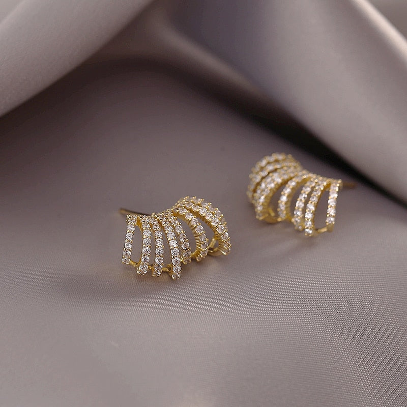 Zircon Small Earrings - Jewelry Minimalist