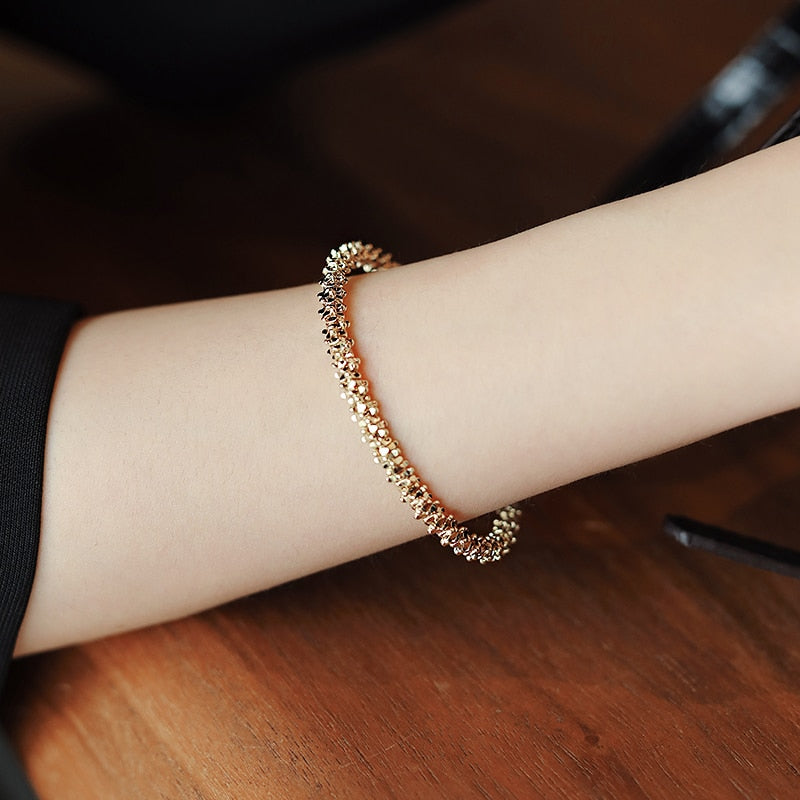 Simple Copper Alloy Jewelry Bracelets