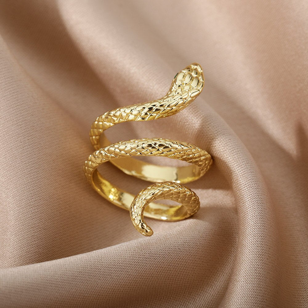 Goth Snake Rings