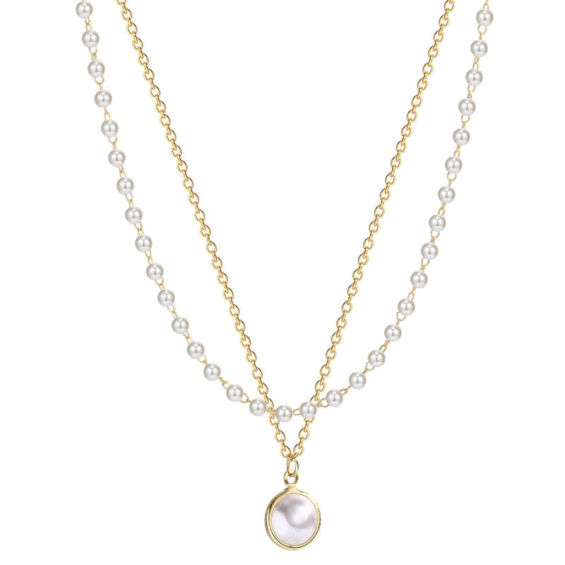 Pearl Double Necklace