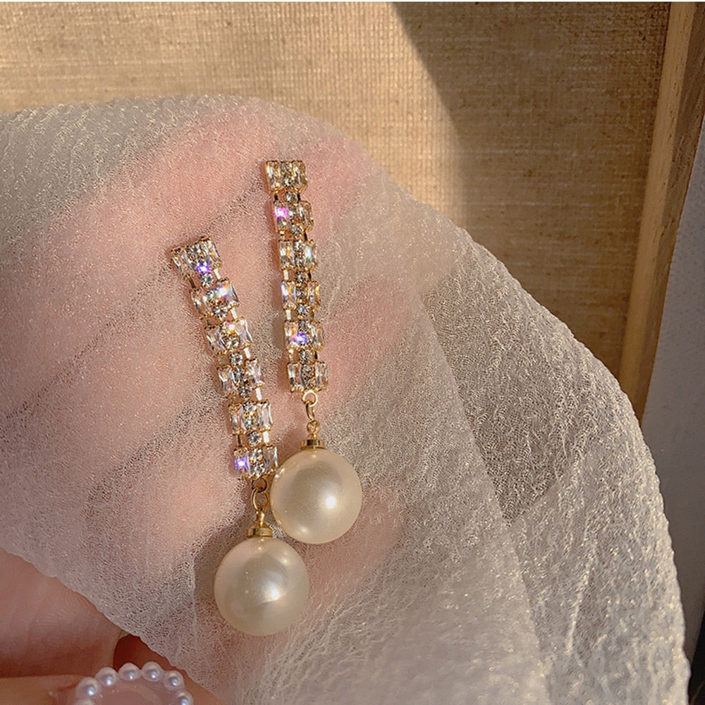 Pearl Stud Earrings