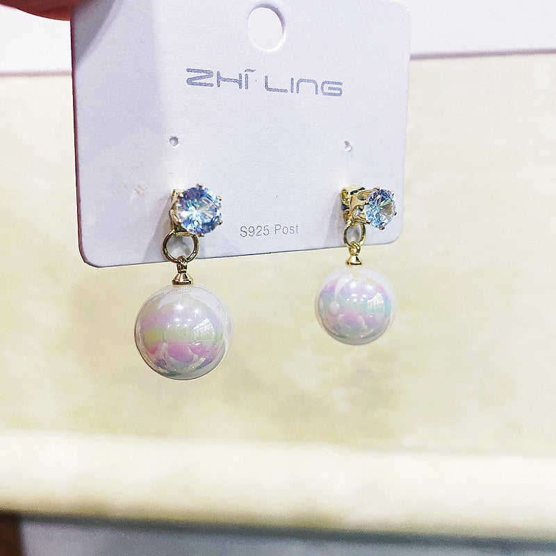 Pearl Stud Earrings