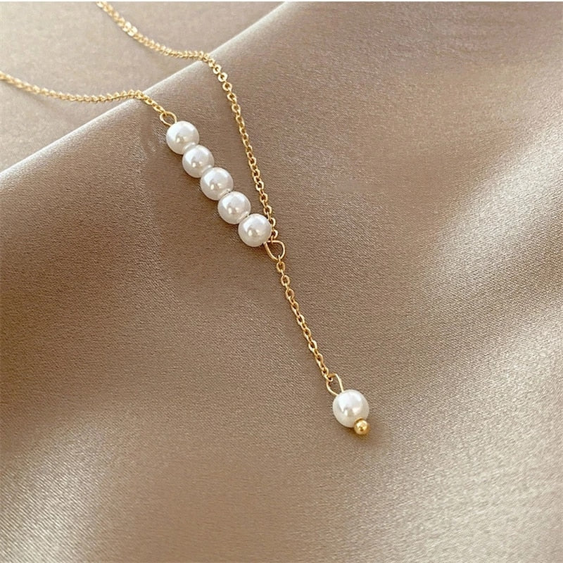 Pearl Double Necklace