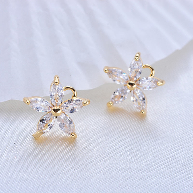 Cubic Zirconia Stud Earrings