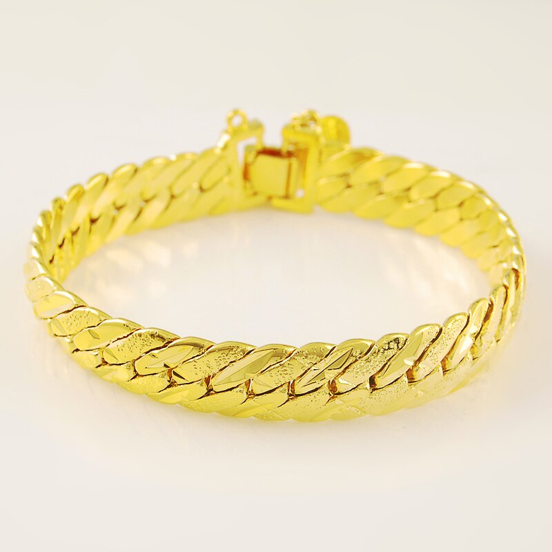 Fashion Pure Gold Color Bracelet