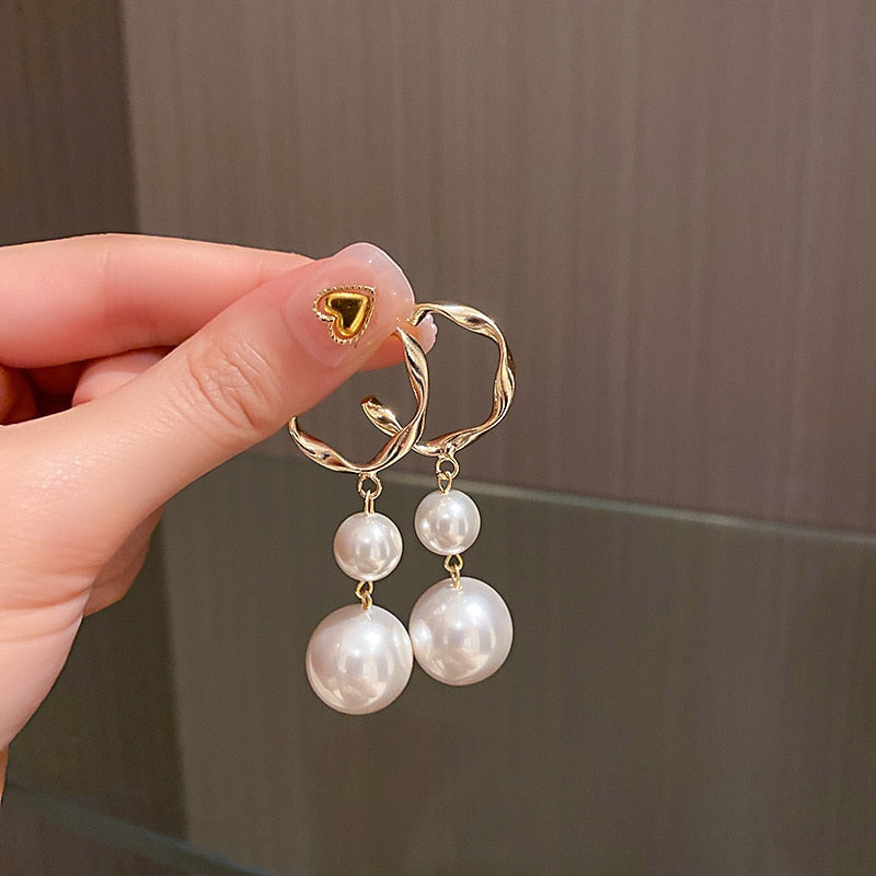 Pearl Stud Earrings