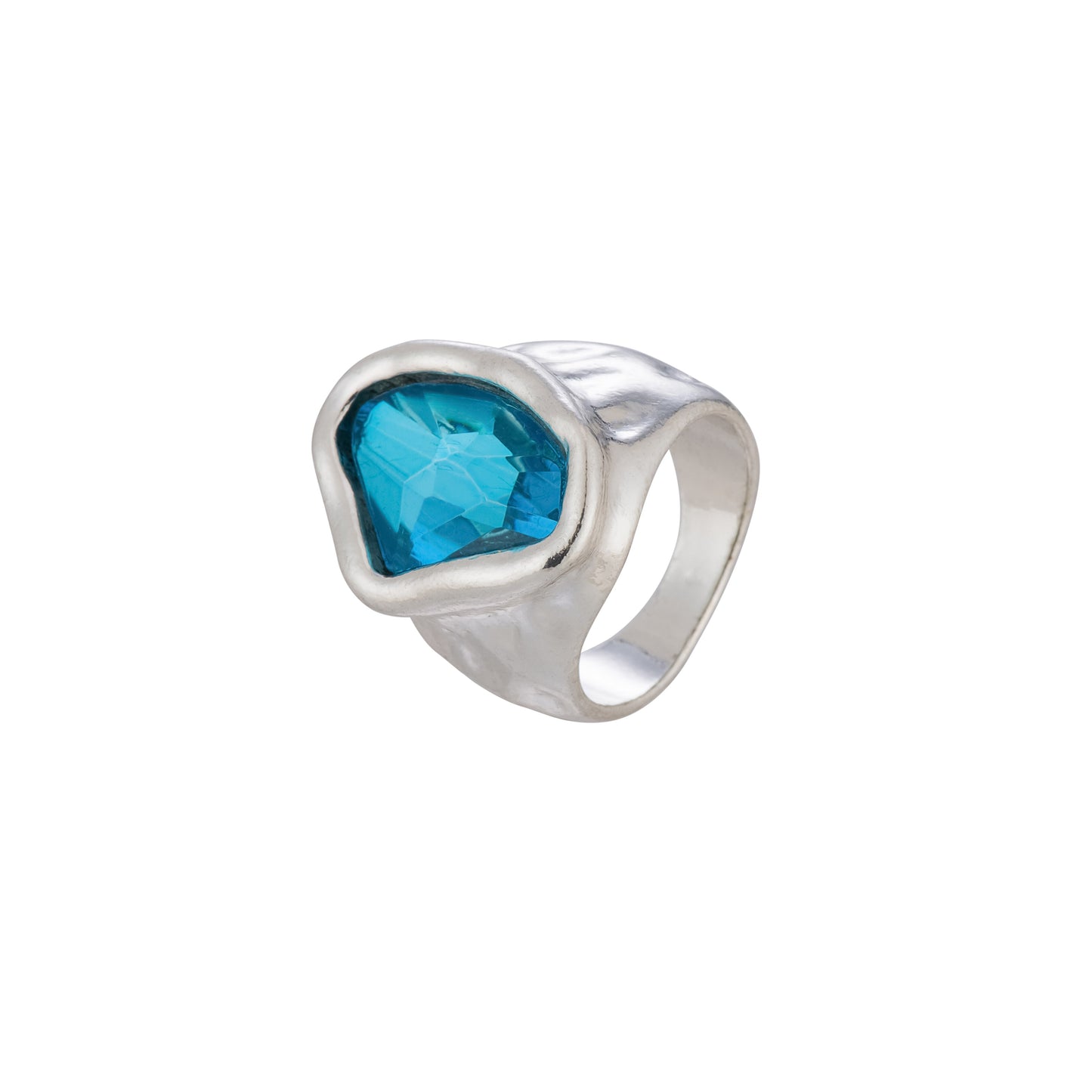 Irregular Crystal Ring