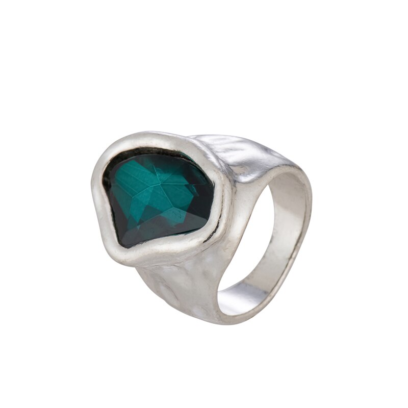 Irregular Crystal Ring