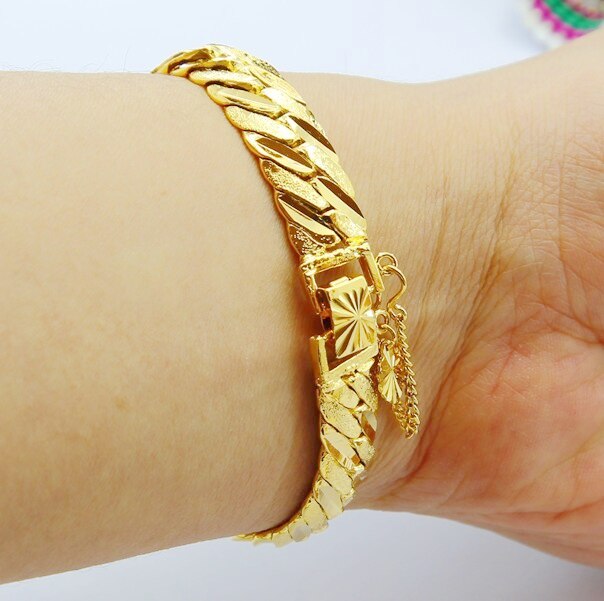 Fashion Pure Gold Color Bracelet